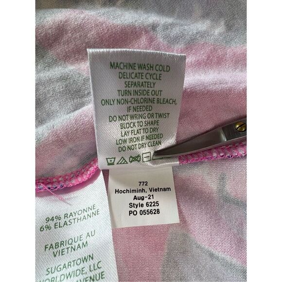 Lilly Pulitzer Ophelia‎ Plumeria Pink in Hollidaze Knit Swing Dress XS Colorful - Picture 10 of 11